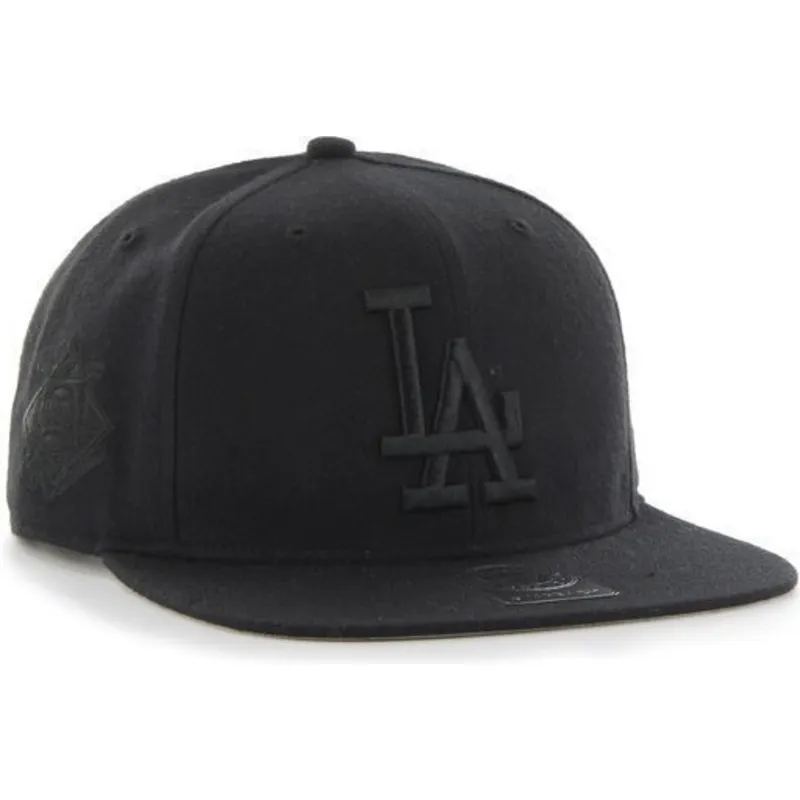 cepur-plakana-melns-snapback-no-los-angeles-dodgers-mlb-no-47-brand