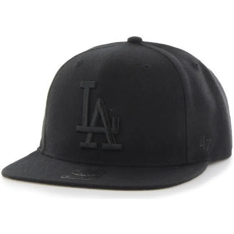 cepur-plakana-melns-snapback-no-los-angeles-dodgers-mlb-no-47-brand
