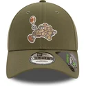 cap-izliekta-green-adjustable-strap-9forty-no-new-era