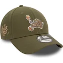 cap-izliekta-green-adjustable-strap-9forty-no-new-era