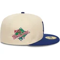 beige-und-blaues-59fifty-team-colour-fitted-cap-der-los-angeles-dodgers-mlb-von-new-era