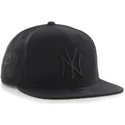 cepur-plakana-melns-snapback-no-new-york-yankees-mlb-no-47-brand