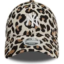 cepur-izliekta-leopards-regulejams-9forty-jacquard-no-new-york-yankees-mlb-no-new-era
