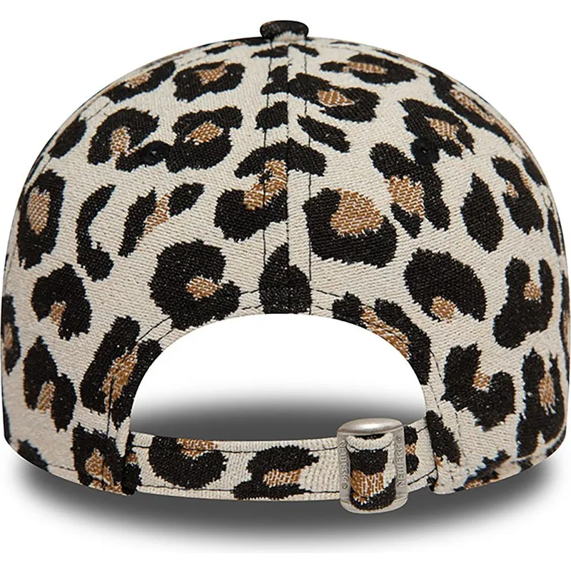 cepur-izliekta-leopards-regulejams-9forty-jacquard-no-new-york-yankees-mlb-no-new-era