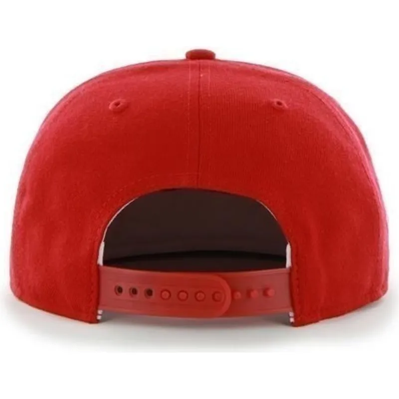 cepur-plakana-sarkans-snapback-no-new-york-yankees-mlb-no-47-brand