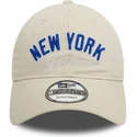 cap-izliekta-beige-adjustable-strap-9twenty-wordmark-no-new-york-yankees-mlb-no-new-era
