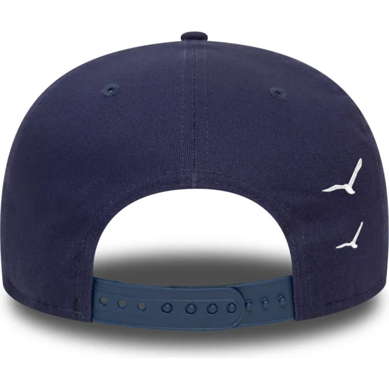 cepur-plakana-tumsi-zils-snapback-9fifty-summer-icon-no-boston-red-sox-mlb-no-new-era