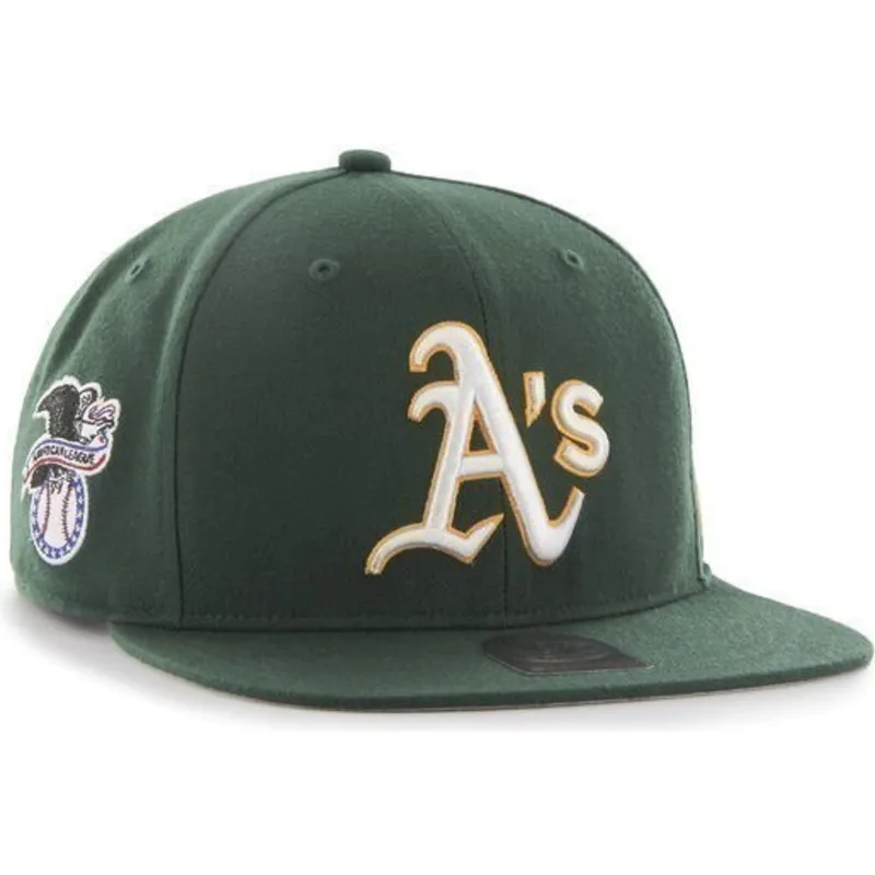 cap-plakana-green-snapback-no-oakland-athletics-mlb-no-47-brand