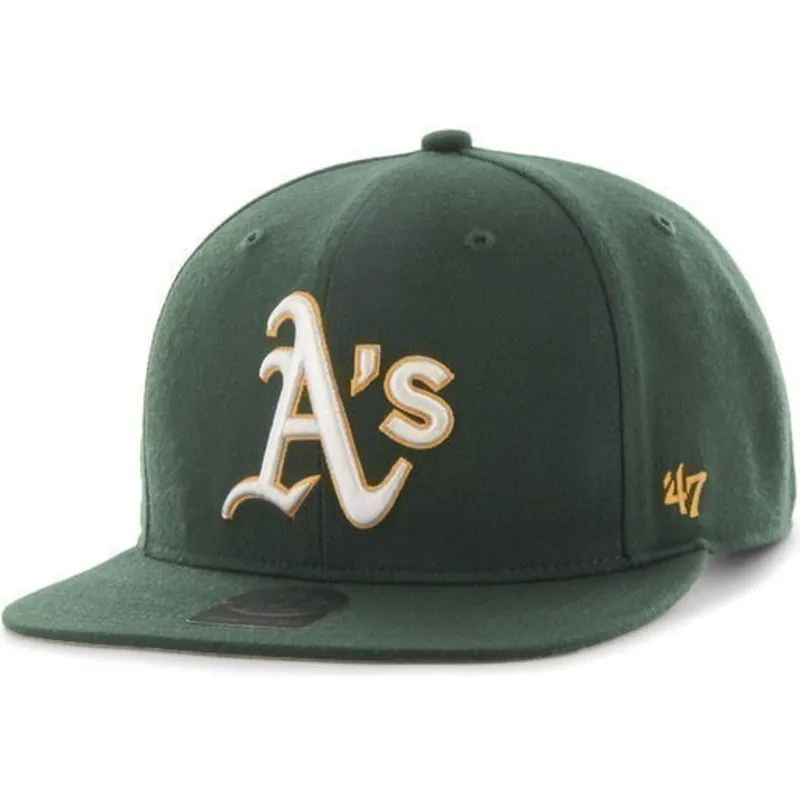 cap-plakana-green-snapback-no-oakland-athletics-mlb-no-47-brand
