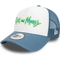 cepur-izliekta-truckeris-zils-snapback-a-frame-character-no-rick-y-morty-no-new-era