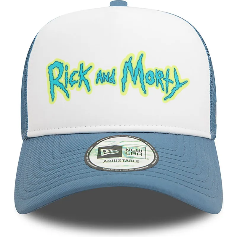 cepur-izliekta-truckeris-zils-snapback-a-frame-character-no-rick-y-morty-no-new-era