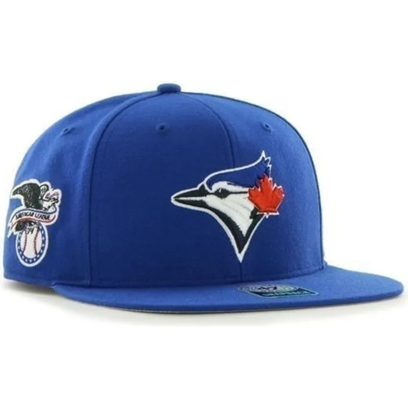 cepur-plakana-zils-snapback-mascota-no-mlb-no-47-brand