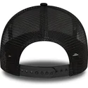 cepur-izliekta-truckeris-melns-snapback-a-frame-metallic-no-new-york-yankees-mlb-no-new-era