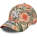 cepur-izliekta-daudzkrasains-regulejams-9forty-tropical-no-new-york-yankees-mlb-no-new-era