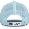 blaue-trucker-kappe-mit-blauem-logo-9forty-home-field-der-los-angeles-dodgers-mlb-von-new-era