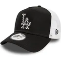 cepur-izliekta-soferis-melns-snapback-a-frame-seasonal-infill-no-los-angeles-dodgers-mlb-no-new-era