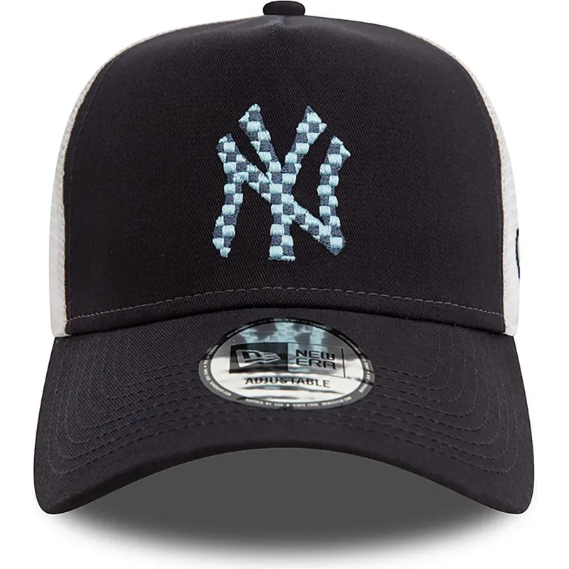 cepur-izliekta-truckeris-tumsi-zils-snapback-a-frame-seasonal-infill-no-new-york-yankees-mlb-no-new-era