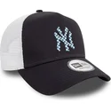 cepur-izliekta-truckeris-tumsi-zils-snapback-a-frame-seasonal-infill-no-new-york-yankees-mlb-no-new-era