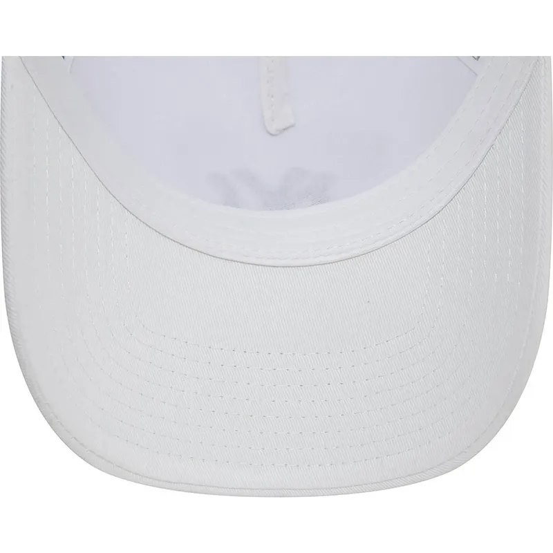 weisse-trucker-kappe-a-frame-seasonal-infill-der-new-york-yankees-mlb-von-new-era