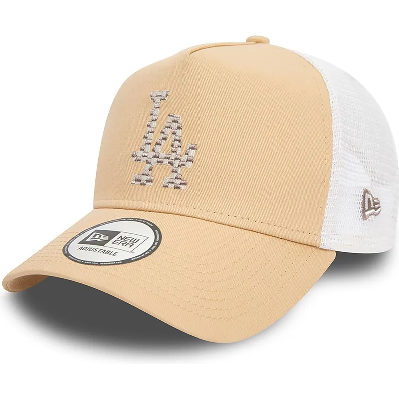 cepur-izliekta-truckeris-bruns-snapback-a-frame-seasonal-infill-no-los-angeles-dodgers-mlb-no-new-era