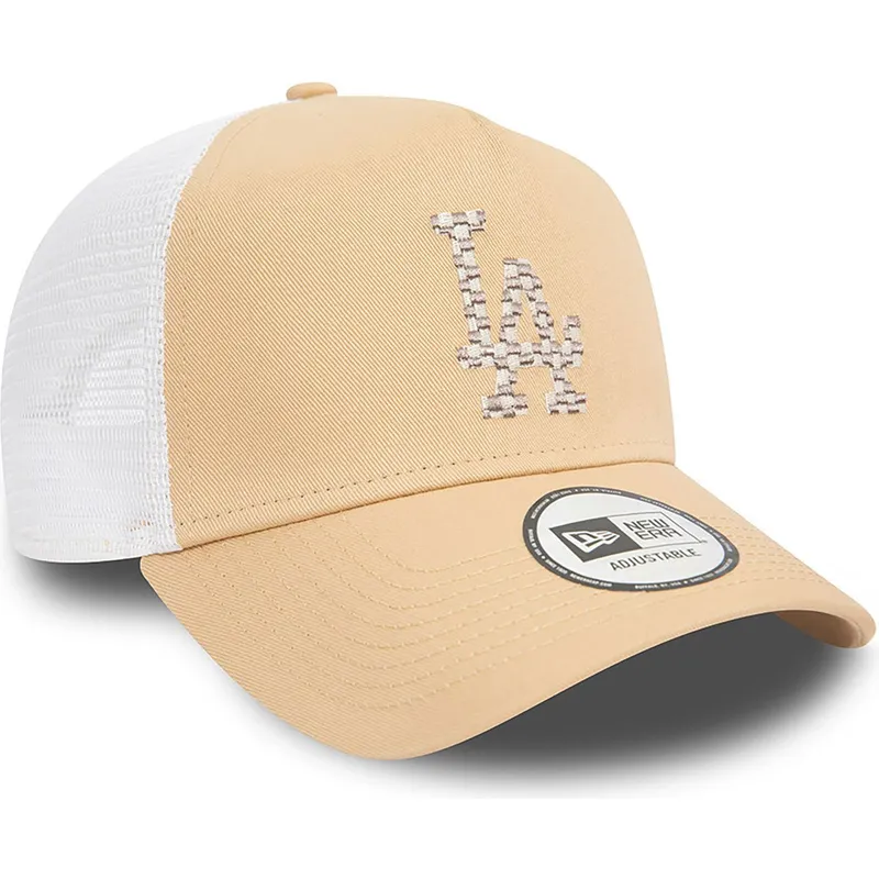 cepur-izliekta-truckeris-bruns-snapback-a-frame-seasonal-infill-no-los-angeles-dodgers-mlb-no-new-era