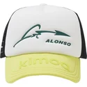 czapka-trucker-biala-czarna-i-zolta-regulowana-aston-martin-f1-team-x-kimoa