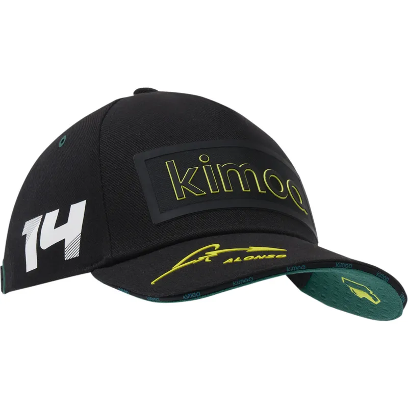 cepur-izliekta-melns-regulejams-patch-aston-martin-f1-team-x-kimoa-no-aston-martin-formula-1-no-kimoa