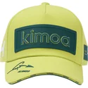 cepur-izliekta-dzeltens-regulejama-lente-patch-aston-martin-f1-team-x-kimoa-no-aston-martin-formula-1-no-kimoa