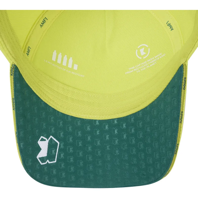 cepur-izliekta-dzeltens-regulejama-lente-patch-aston-martin-f1-team-x-kimoa-no-aston-martin-formula-1-no-kimoa