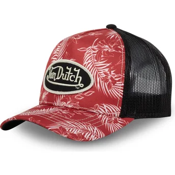Cepur izliekta šoferis sarkans snapback TRO CT no Von Dutch