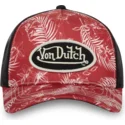 cap-izliekta-red-snapback-no-von-dutch