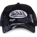 cap-izliekta-black-snapback-no-von-dutch