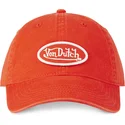 czapka-z-zakrzywionym-daszkiem-pomaranczowa-regulowana-log-ora-od-von-dutch