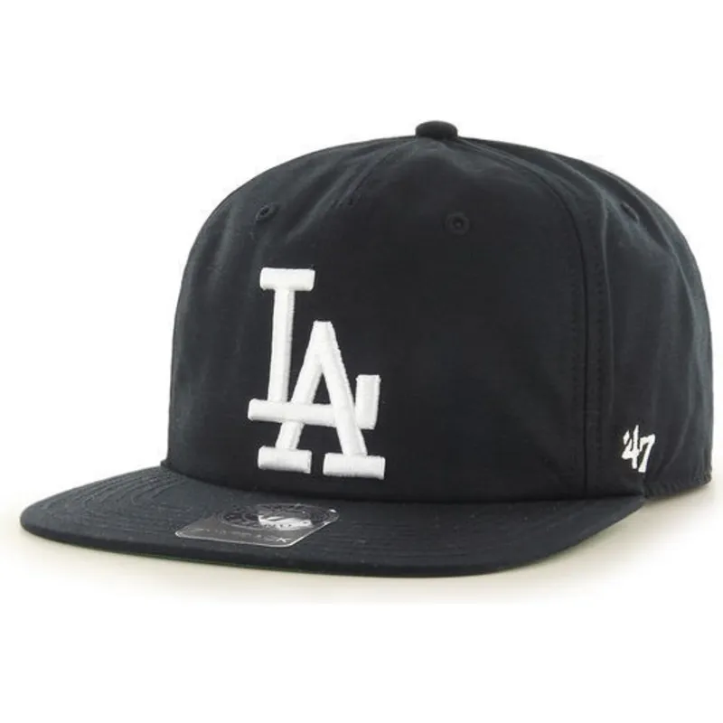 cepur-plakana-melns-snapback-no-los-angeles-dodgers-mlb-no-47-brand