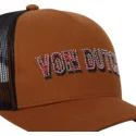 cepur-izliekta-truckeris-bruns-snapback-stud-n-no-von-dutch