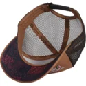 cepur-izliekta-truckeris-bruns-snapback-stud-n-no-von-dutch