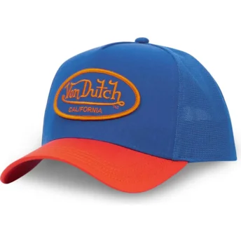Czapka trucker niebiesko-czerwona BLOR CT od Von Dutch