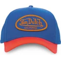 gorra-trucker-azul-y-roja-blor-ct-de-von-dutch