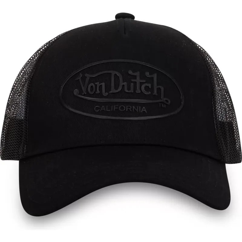 cepur-izliekta-soferis-melns-snapback-log01-no-von-dutch