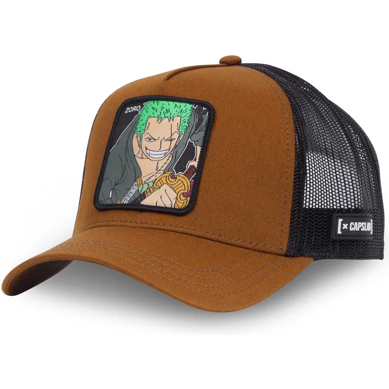cepur-izliekta-truckeris-bruns-snapback-zor1-ct-roronoa-zoro-one-piece-no-capslab cepur-izliekta-truckeris-bruns-snapback-zor1-ct-roronoa-zoro-one-piece-no-capslab