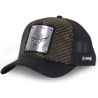 cepur-izliekta-truckeris-melns-snapback-dorada-gos-grendizer-robots-grendizer-no-capslab