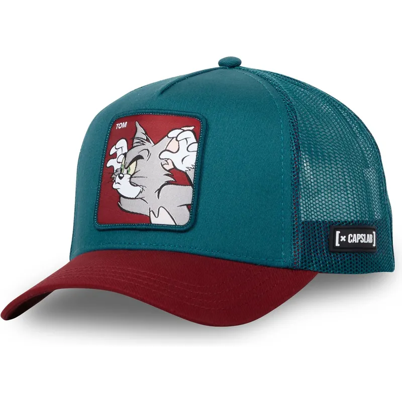cepur-izliekta-truckeris-daudzkrasains-snapback-sca-tom-looney-tunes-no-capslab