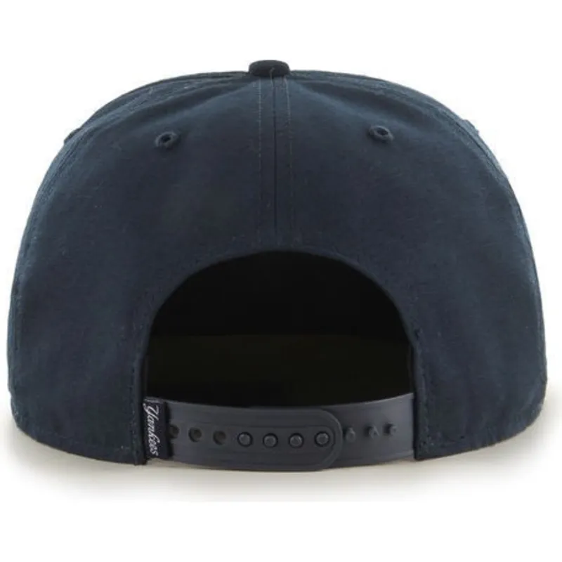 cepur-plakana-tumsi-zils-snapback-no-new-york-yankees-mlb-no-47-brand