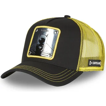 Gorra trucker negra y amarilla Batman BAT3 DC Comics de Capslab