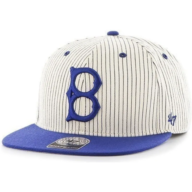 cap-plakana-white-snapback-rayas-no-los-angeles-dodgers-mlb-no-47-brand