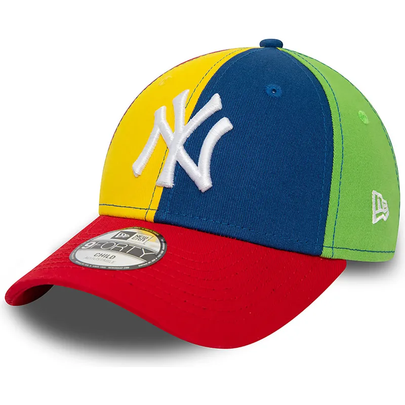 cepur-izliekta-daudzkrasains-regulejams-berniem-9forty-block-no-new-york-yankees-mlb-no-new-era