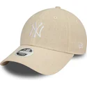 cepur-izliekta-bess-regulejams-9forty-linen-no-new-york-yankees-mlb-no-new-era