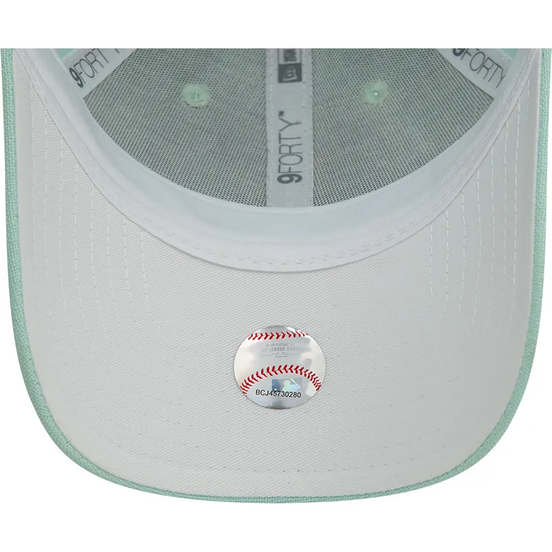 cepur-izliekta-zals-regulejams-9forty-linen-no-los-angeles-dodgers-mlb-no-new-era