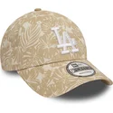 cepur-izliekta-bruns-regulejams-9forty-summer-all-over-print-no-los-angeles-dodgers-mlb-no-new-era