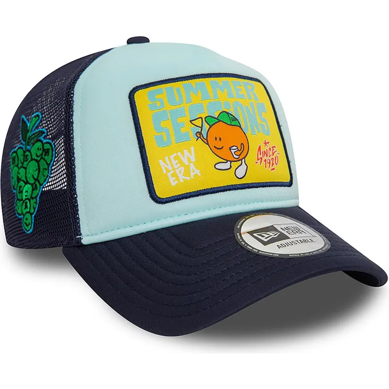 cepur-izliekta-truckeris-zils-snapback-summer-sessions-a-frame-patch-no-new-era